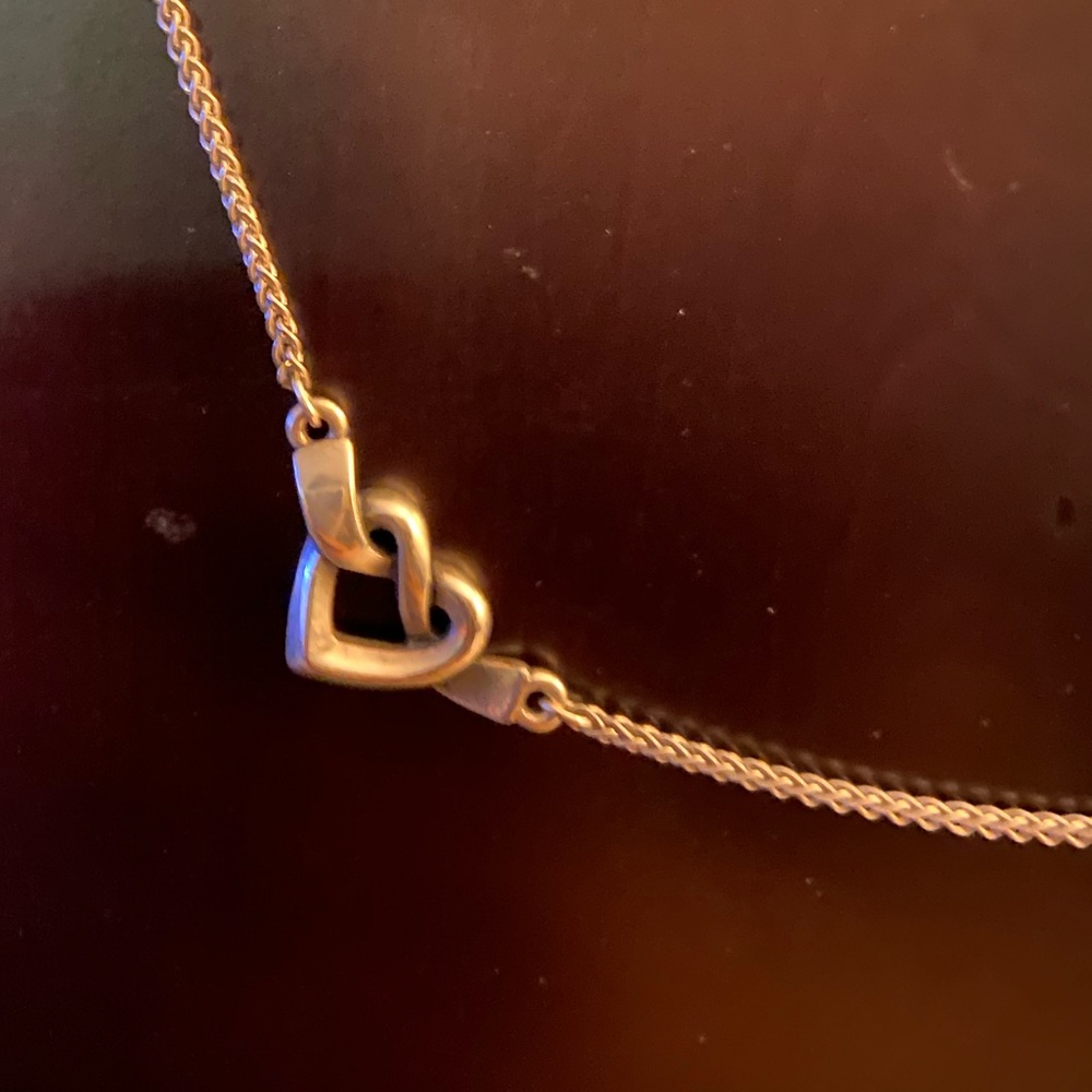 James Avery heart knot necklace. EUC like new